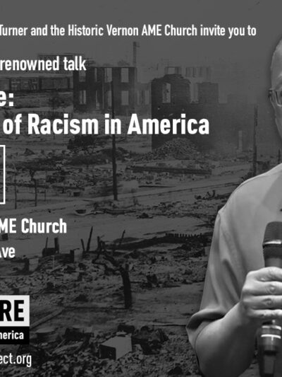 Poster with speaker Jeffery Robinson