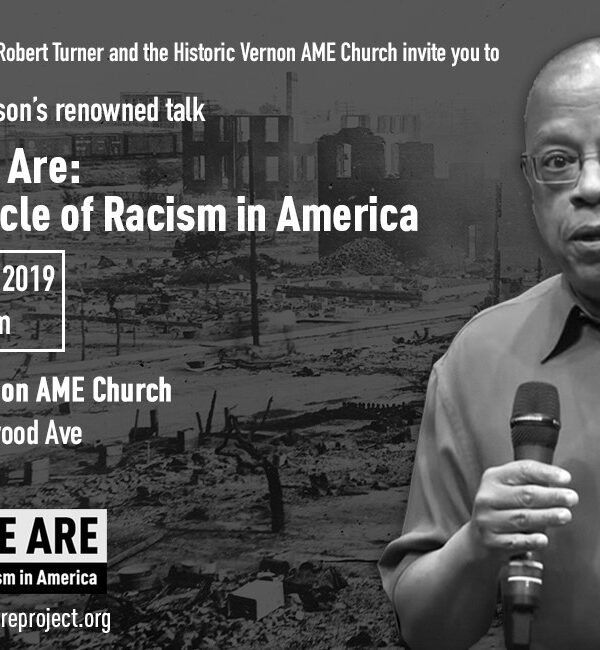 Poster with speaker Jeffery Robinson