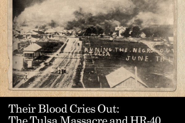 Tulsa Massacre and HR-40