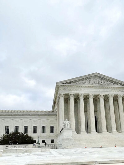 The Supreme Court Building in Washington, D.C..