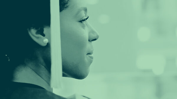 Person with a graduation cap