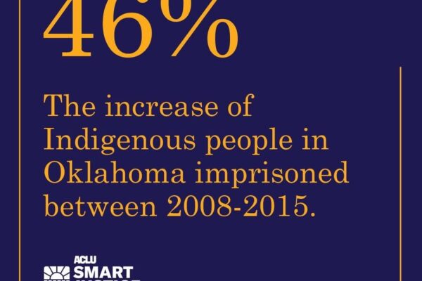 Increase in Indigenous people imprisoned