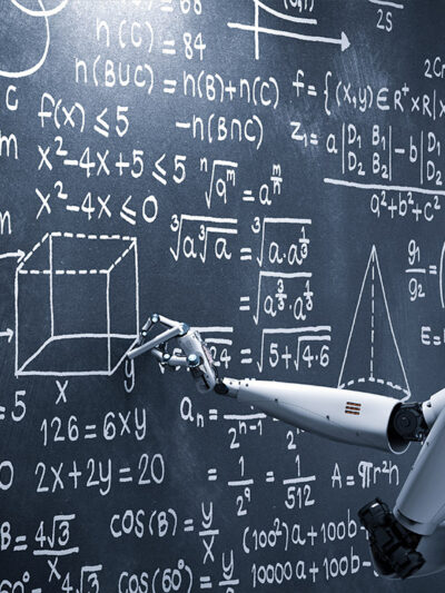 Robot solving problems