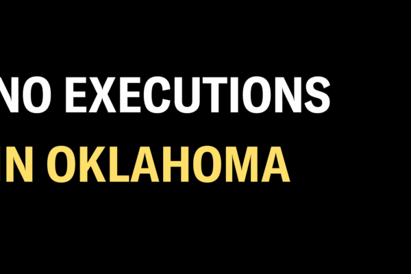 No Executions in Oklahoma