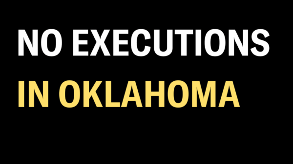 No executions in Oklahoma