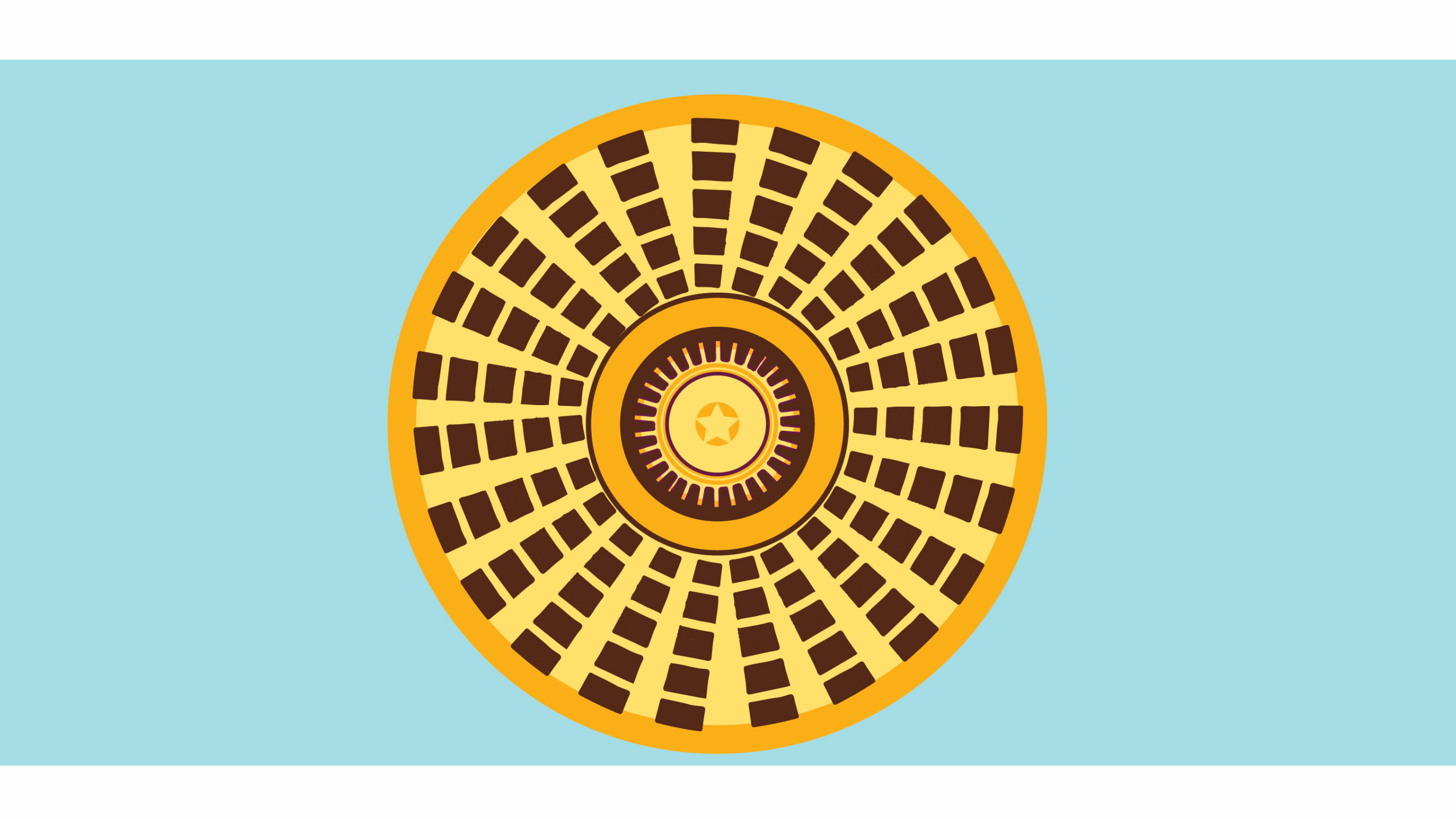 Light blue background, Oklahoma Capitol Rotunda