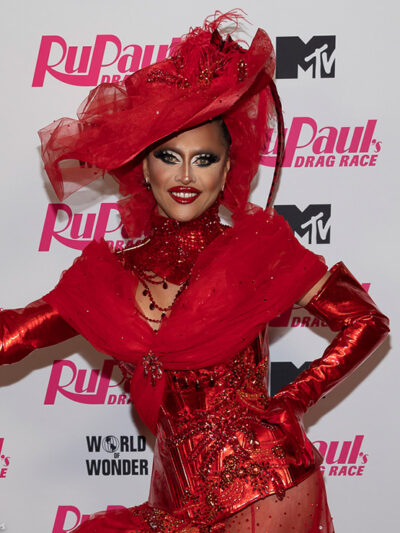 Drag queen Sasha Colby.