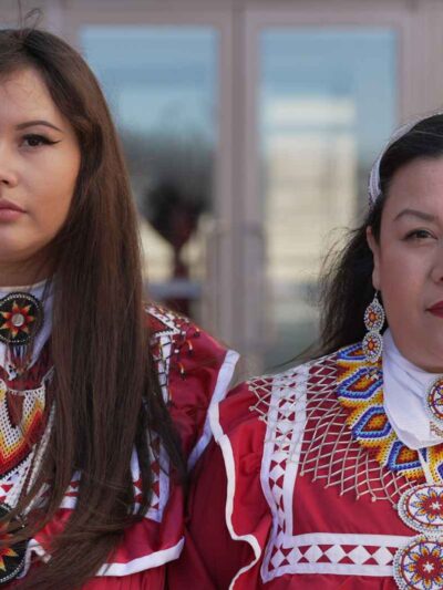 Isabella Blu Aiukli Cornell and Sarah Adams-Cornell.