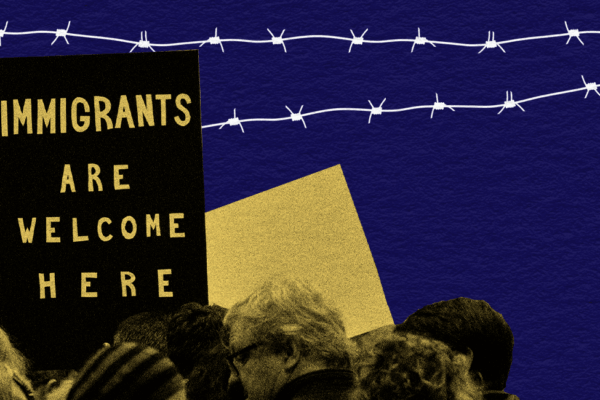 Immigrants are welcome here