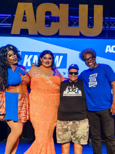 Tiffany Uma Mascara, Gen Z. VinChelle, Ajour “Di” Hargrove and W. Kamau Bell.