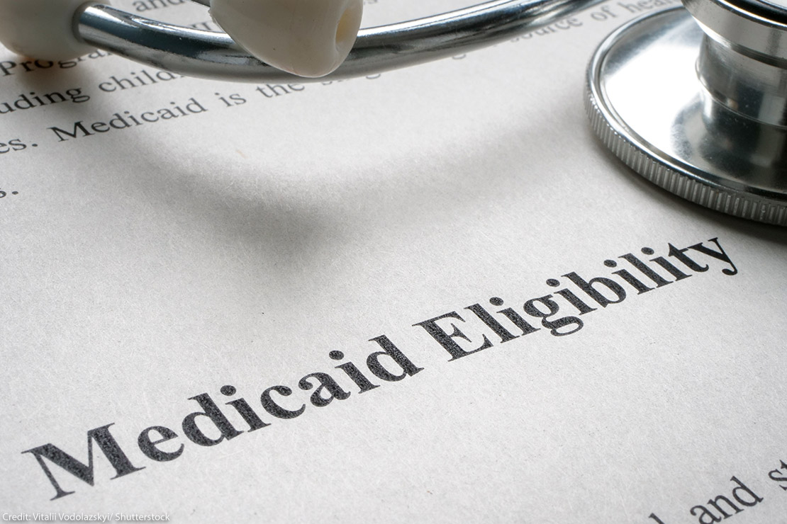 A document that says "Medicaid Eligibility."