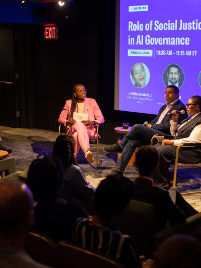 The panel members of the ACLU CRiDA Summit.