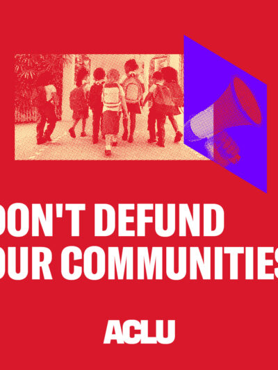 Dont Defund our Communities