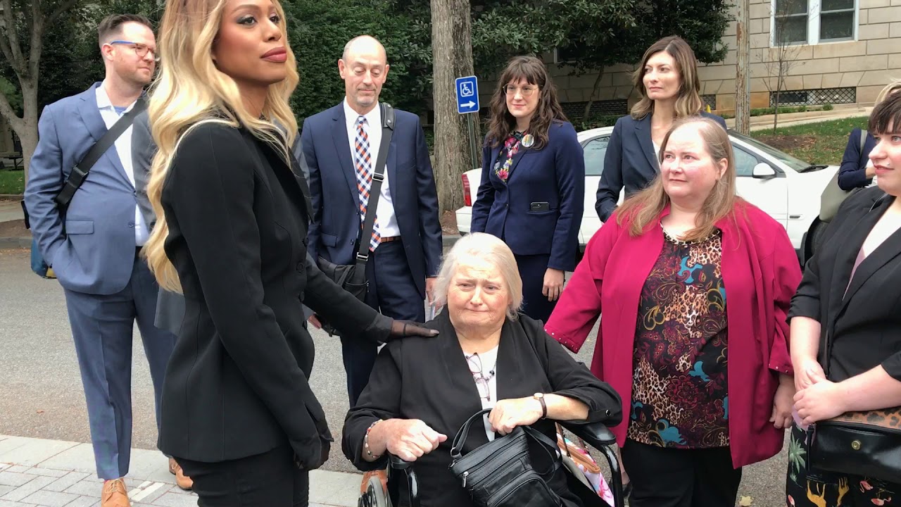 Laverne Cox Meets Aimee Stephens and the Legal Team