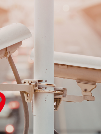 Light post cameras