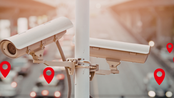 Light post cameras