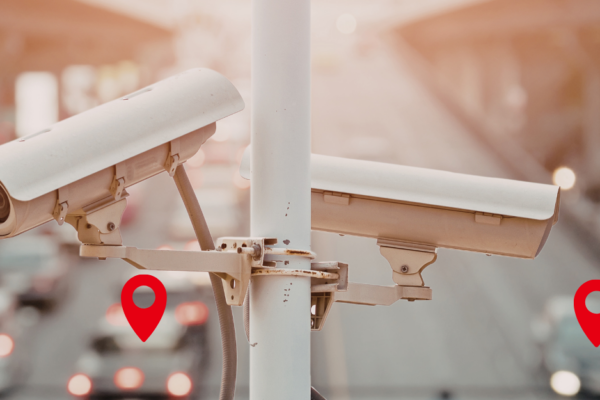 Light post cameras