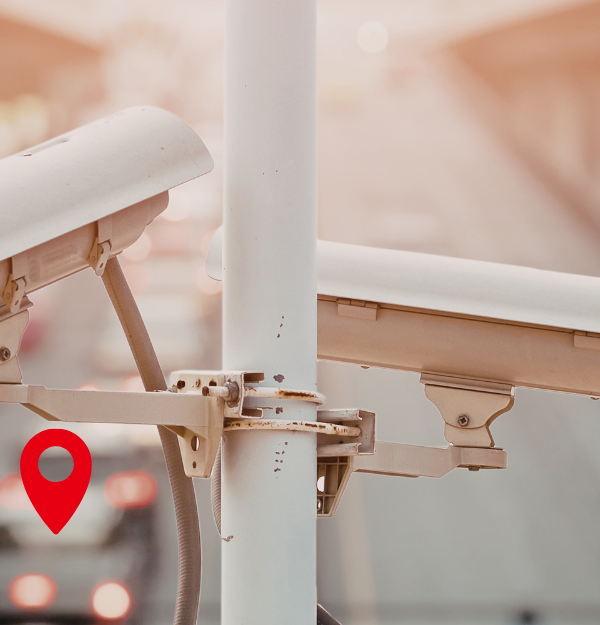 Light post cameras