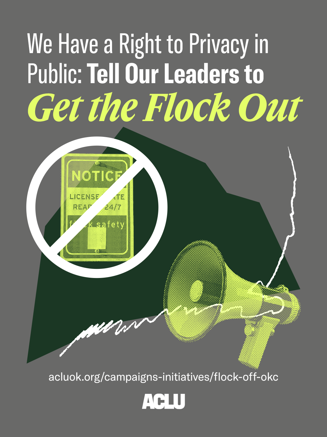Tell our leaders to get the flock out