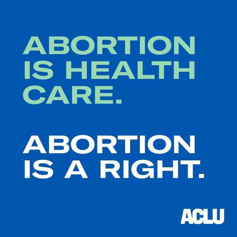 Abortion is health care.