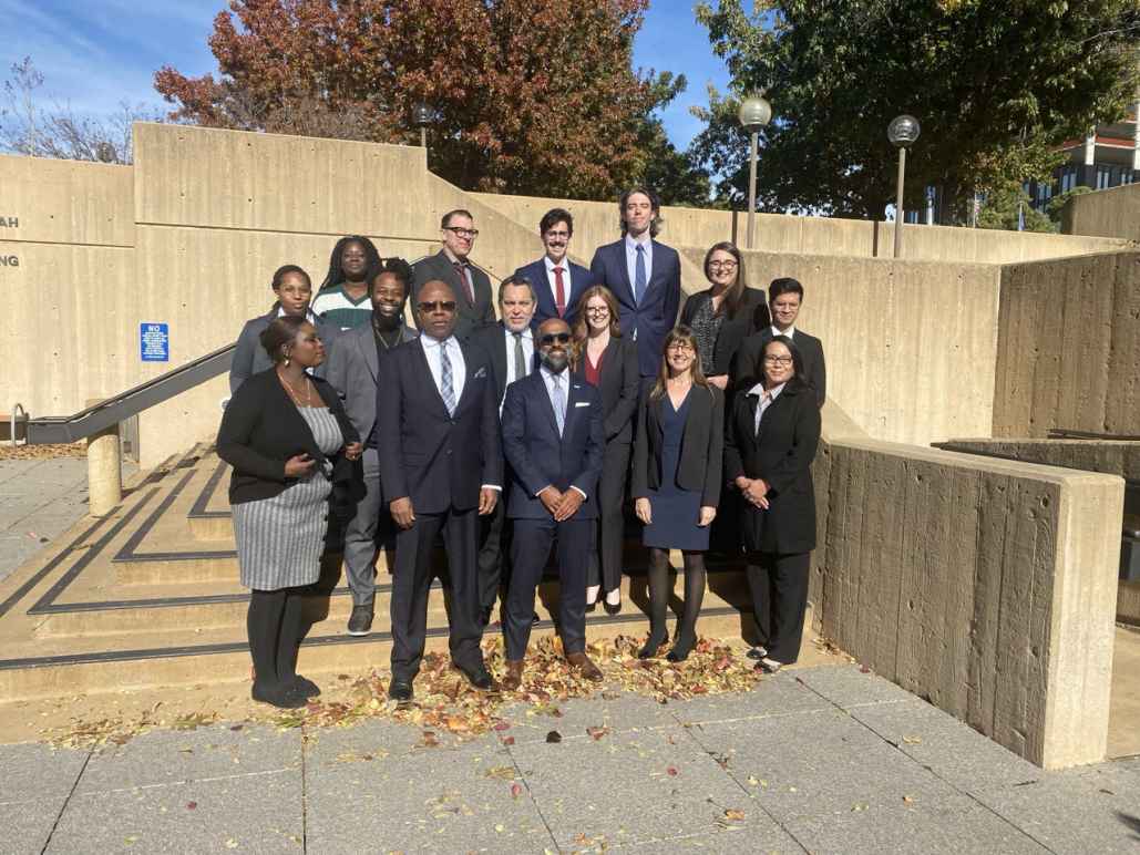 Litigation team and plaintiffs 