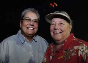 Gay Phillips and Sue Barton
